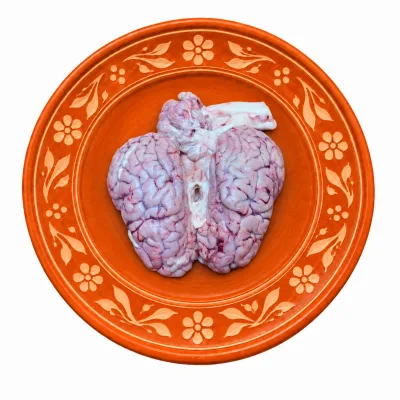 গরুর মগজ